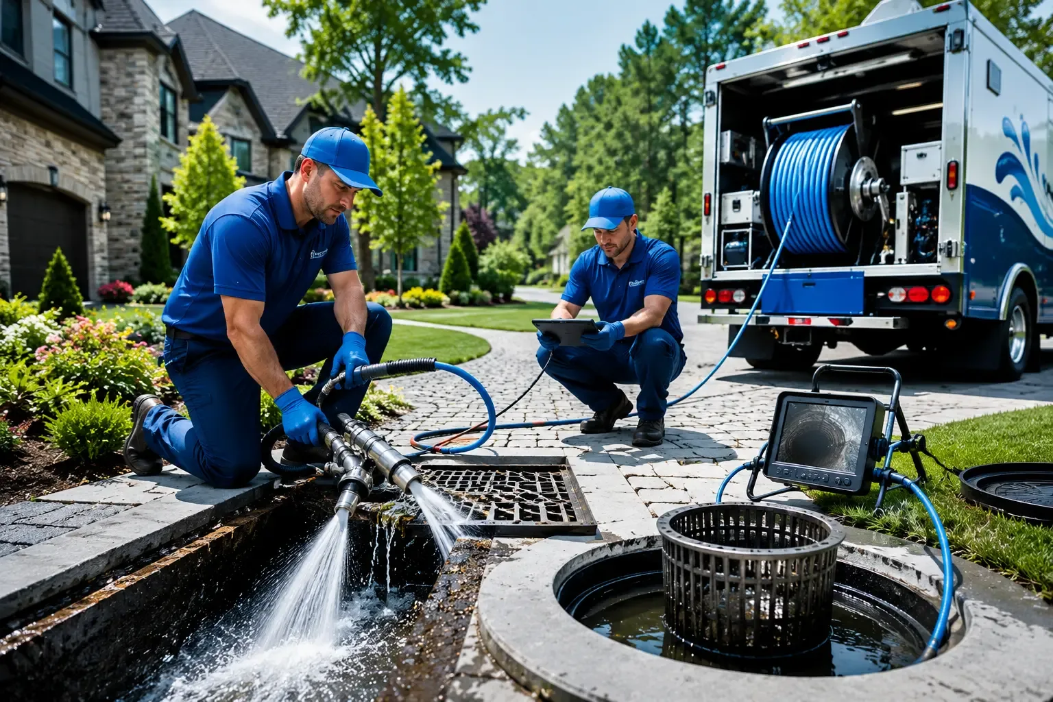 Local outdoor drain cleaning professionals in Hudson, IA