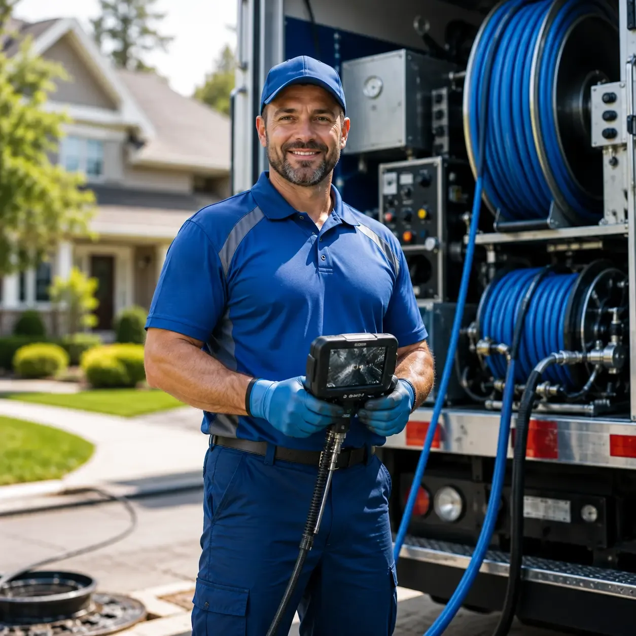 Local outdoor drain cleaning specialists in Hudson, IA